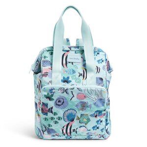 Vera Bradley ReActive Cooler Backpack - Paisley Wave Fish